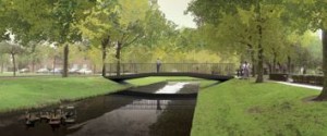 Toekomstige nieuwe brug