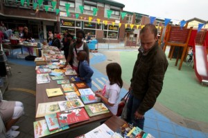 Fancy fair op schoolplein