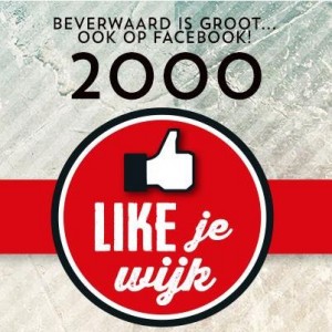 Meer dan 2000 likes FB Magazine Beverwaard