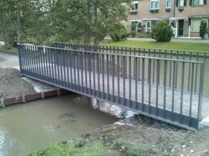 Nieuwe brug Molecatensingel
