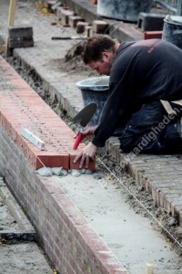 Muurtjes oude Watering opgeknapt