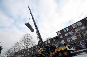 Takel in de Wickenburgstraat