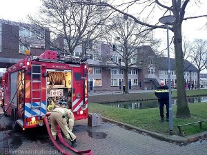 Woningbrand a/d Rhijnauwensingel