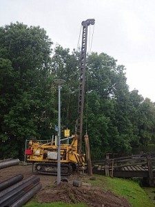 Aanleg nieuwe bruggen, Weldamsingel en Oude Watering