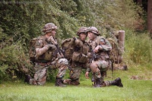 Mariniers bestormen de Stormpolder