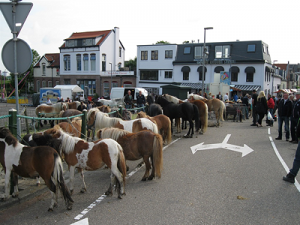 Paardenmarkt op Oud IJsselmonde