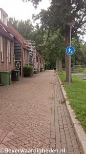 Oude Watering, voetpad richting Weldamsingel