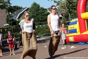 Estafette zaklopen op Kidsdag, Oud IJsselmonde