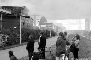 Veel bekijks bij de brand