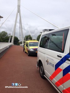 Scooter ongeval op van Cornelis van Beverenbrug