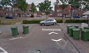 Oude in-uitgang Keverborgstraat